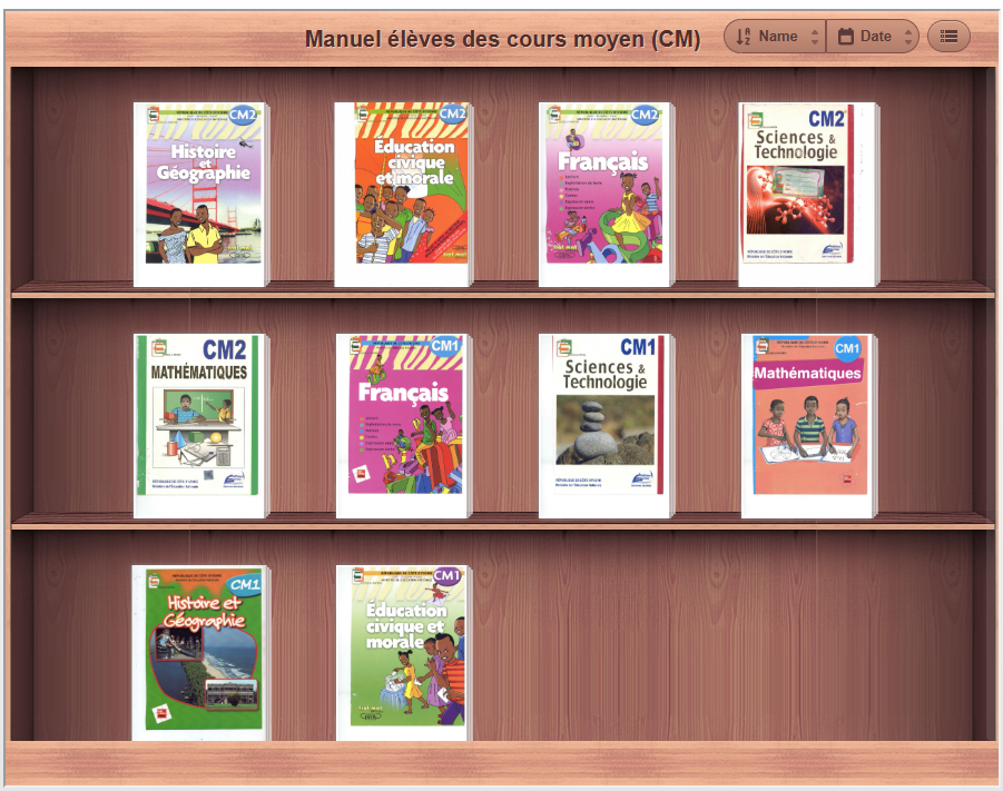 Manuels Scolaires CM"