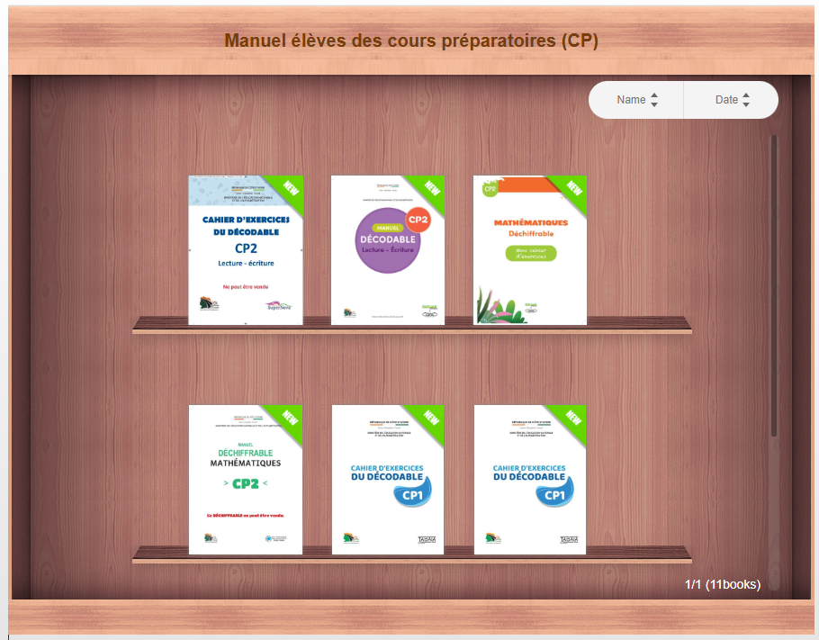 Manuels Scolaires CP (PNAPAS)"